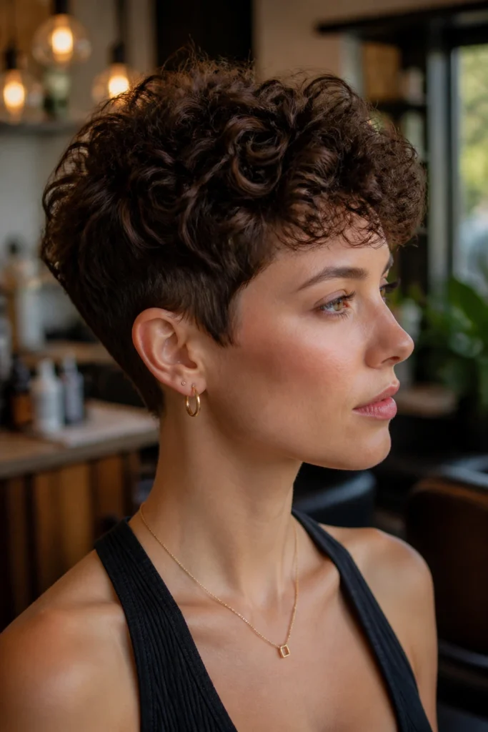 32 Curly Hairstyles for Short Hair