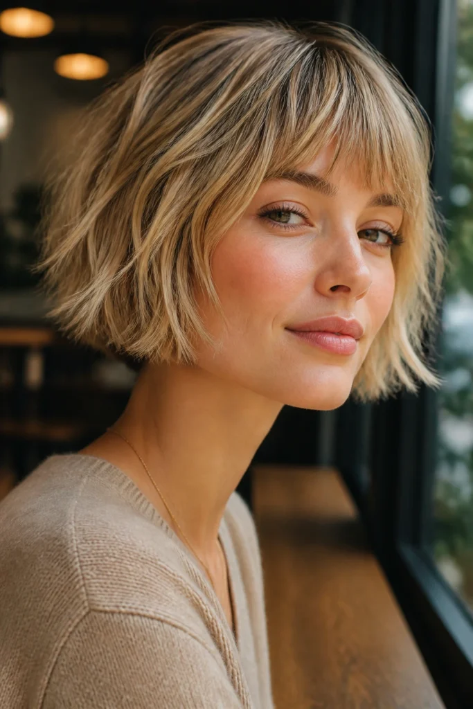 22 Choppy Bob Haircuts With Balayage
