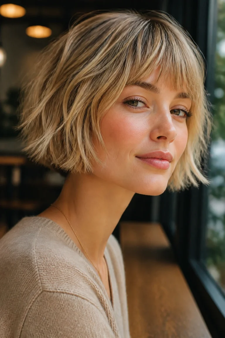 22 Choppy Bob Haircuts With Balayage