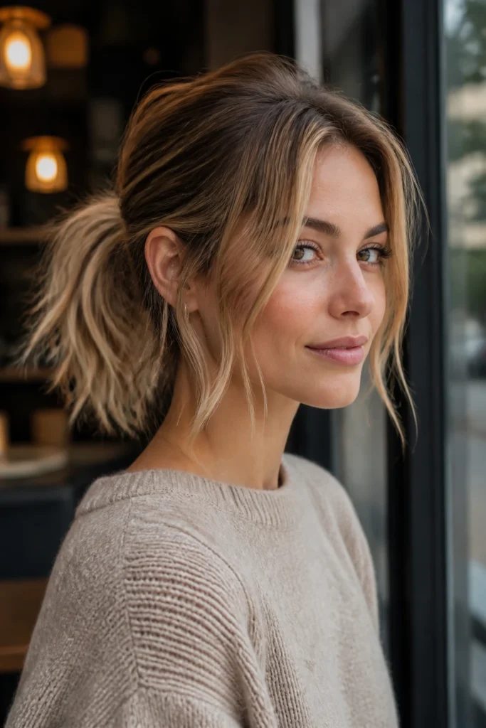 32 Ponytail Styles for Short Hair
