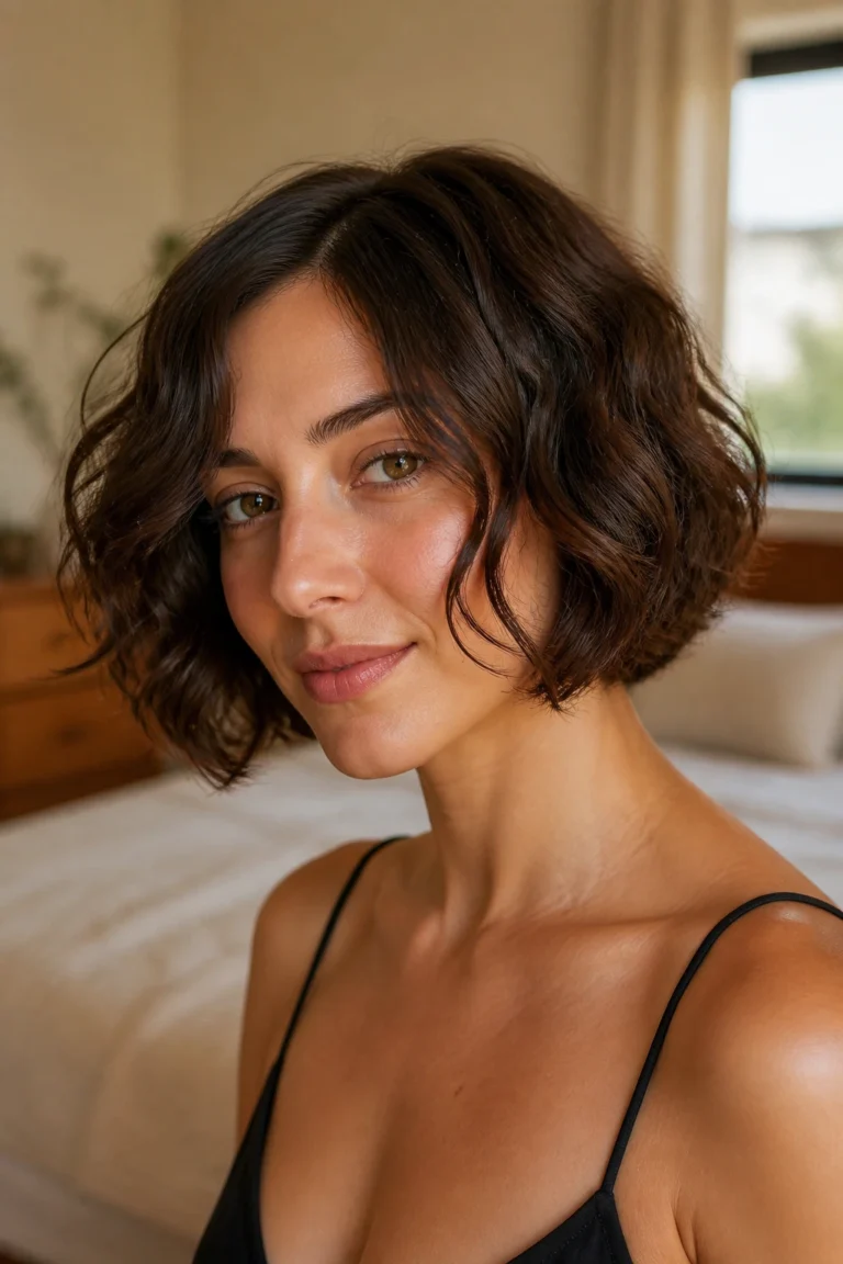 19 Wavy Hairstyles for Short Thick Hair