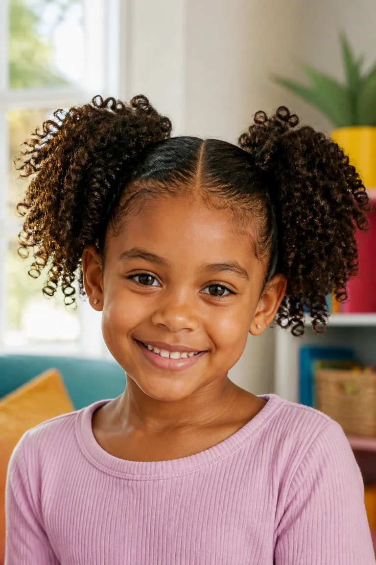19 Curly Hairstyles for Kids
