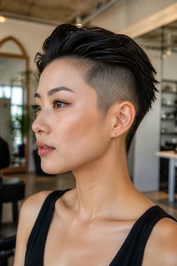 19 Undercut Styles for Asian Women With Short Hair