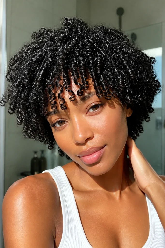 35 Cute Natural Hairstyles for Black Women