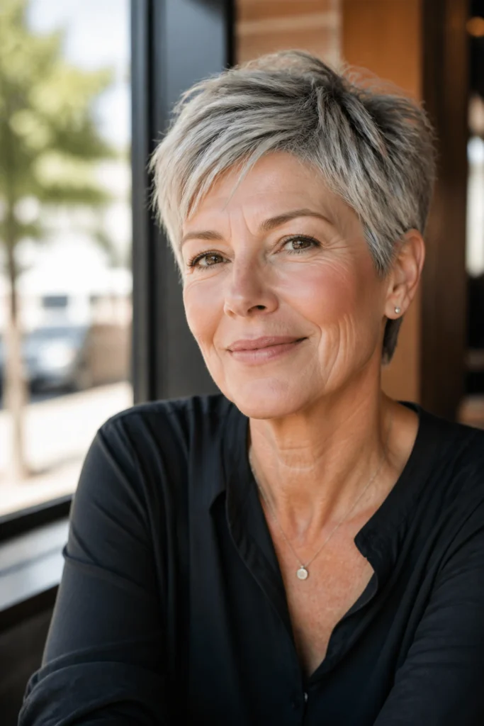 17 Short Sassy Haircuts for Older Women