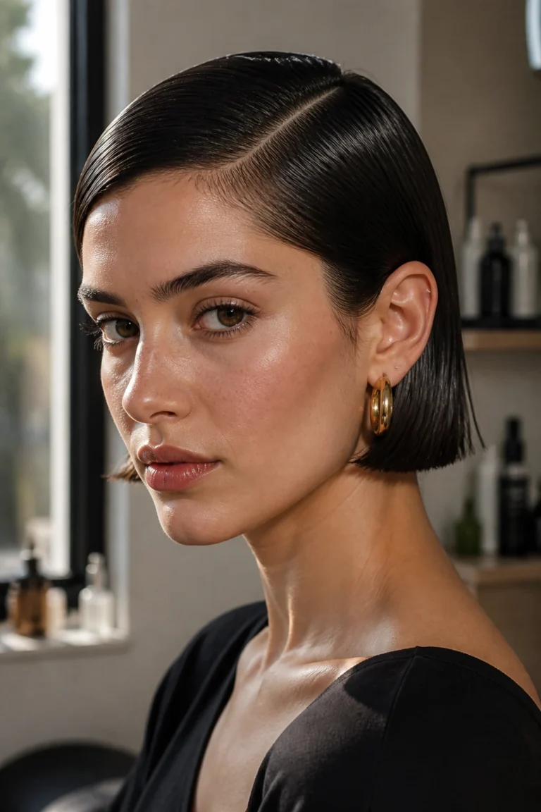 32 Sleek Wet Look Hairstyles