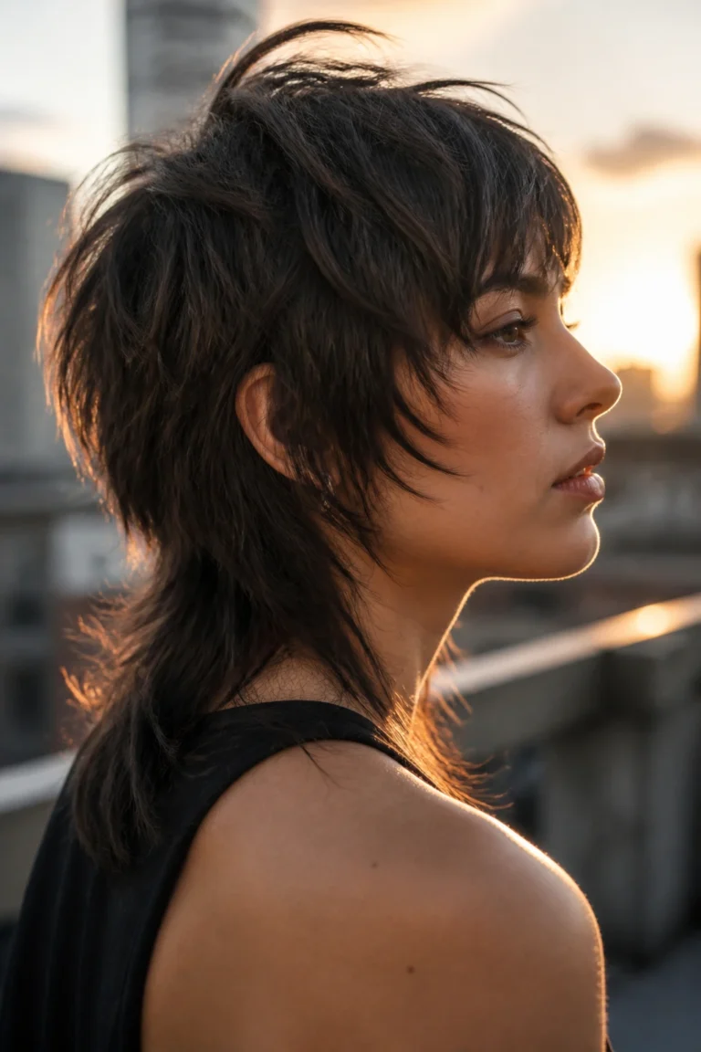 25 Wolf Cuts for Edgy Layered Texture